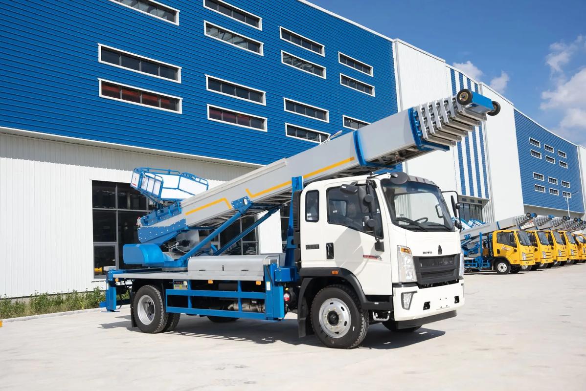 金湖县出租云梯车高空作业车 建筑垃圾搬运